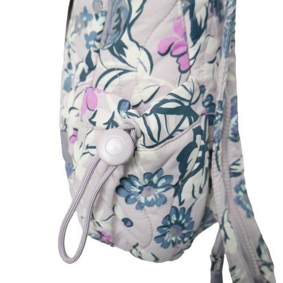 Vera Bradley Featherweight Sling Backpack Travel Fresh-Cut Floral Lavender NWT main image 13